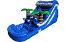 Blue Splash Inflatable Water Slide - 14 FT