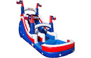 Big Texas Inflatable Water Slide - 18 FT