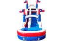 Big Texas Inflatable Water Slide - 18 FT