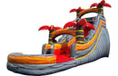 18ft volcano water slide