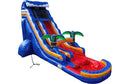 22ft tsunami water slide (red slide liner)
