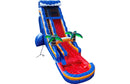 22ft tsunami water slide (red slide liner)