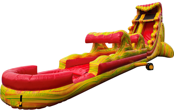 22ft Yellow Wave Runner waterslide