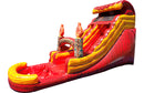 18ft volcano rush water slide