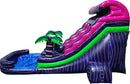 22ft dual jumpin' party gras waterslide
