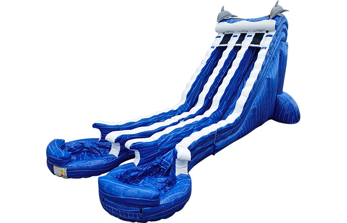 22ft cali dual water slide