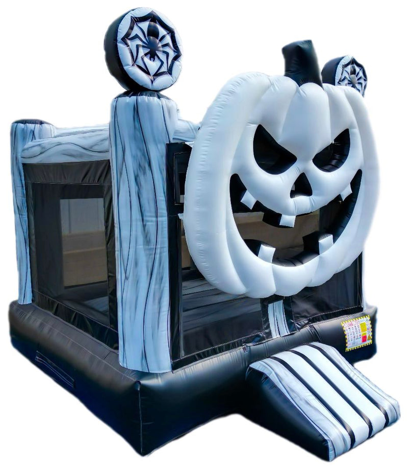 White Pumpkin Inflatable Jumper - 13 FT