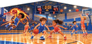 Buzzer Beater Basketball modular banner flat artwork panel