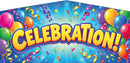 Celebration modular banner flat artwork panel