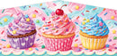Cupcake modular banner flat artwork panel