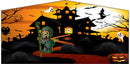 Halloween modular banner flat artwork panel