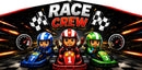 Racecrew Banner artwork, full panel print file preview