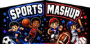 Sports Banner artwork, full panel print file preview