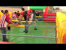 inflatable foosball game