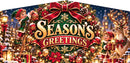 Season's Greetings modular banner flat artwork panel