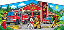 Firehouse Pals modular banner flat artwork panel