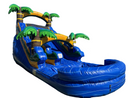 15ft Tropical Paradise Single Lane Water Slide