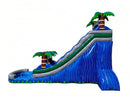 22ft Single Lane Tropical Marble Water Slide
