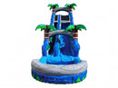 22ft Single Lane Tropical Marble Water Slide