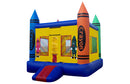 Crayon Jumper Box Frame Inflatable - Commercial-Grade, Wholesale Supplier, 13 ft