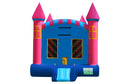 Blue Princess Castle Inflatable Jumper - 13 ft