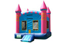 Blue Princess Castle Inflatable Jumper - 13 ft