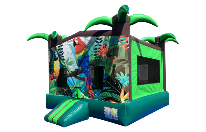 Tropical Inflatable Jumper - 15 FT