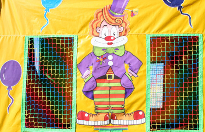 27ft inflatable clown combo