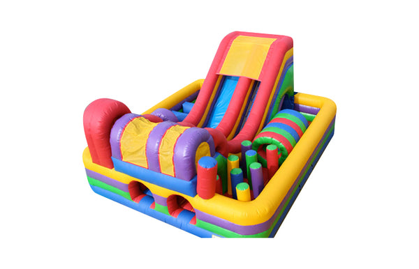 obstacle course slide combo